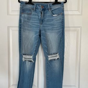 American Eagle 10 xshort Skinny Bootcut jeans